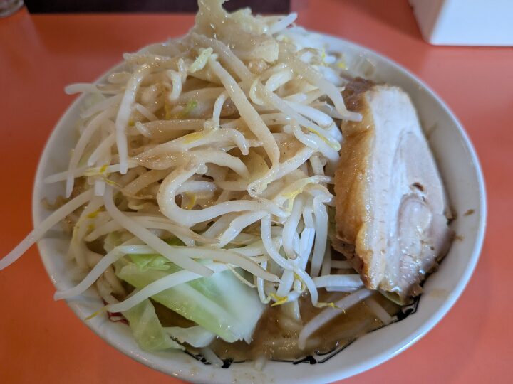 ちばから市原本店のラーメン