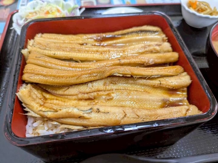 木更津　かもめ食堂　煮あなご丼