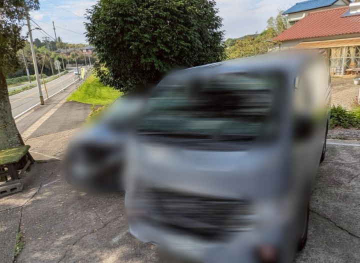 まーくんのぱすた小屋　駐車場