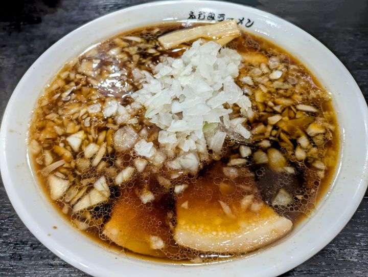 木更津　富士見ラーメン　醤油ラーメン（竹岡式）