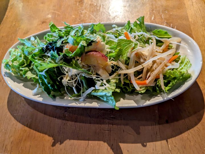 まーくんのぱすた小屋　セットのサラダ