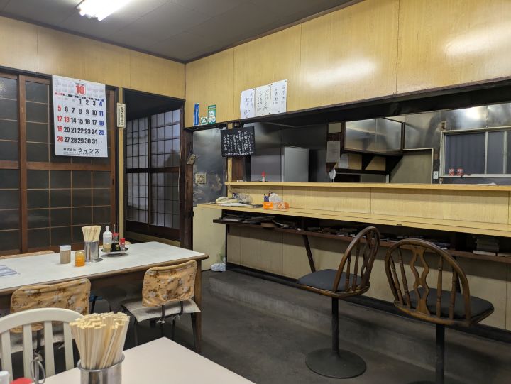 木更津市　大直食堂　店内
