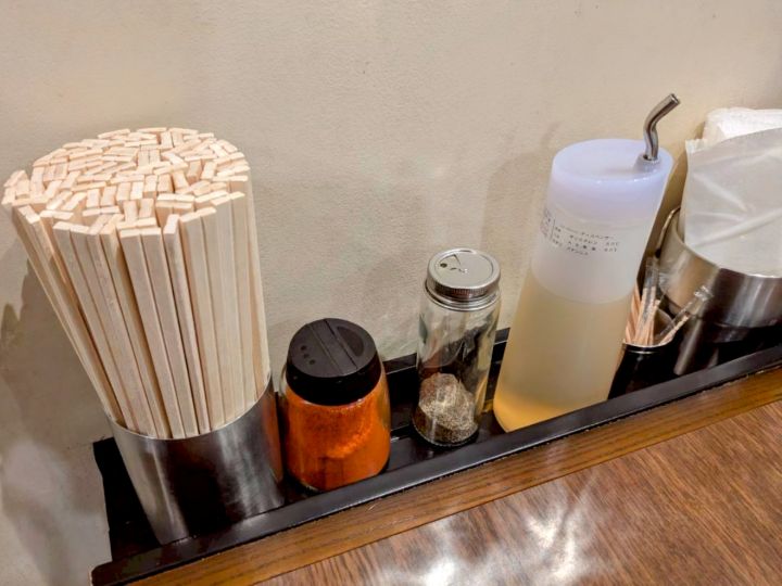 木更津市 麺のマルタイ 卓上調味料