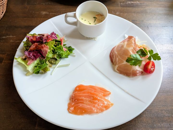 木更津市 トラットリア クオーレ(trattoria cuore) 前菜の盛り合わせ