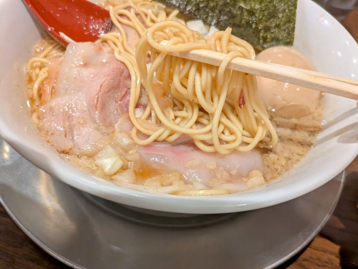 麺のマルタイ 背脂煮干しらーめん ストレート麺