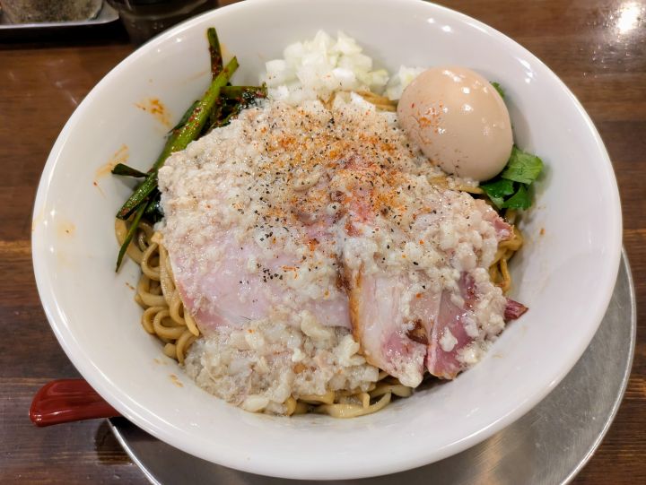 木更津　千葉房総麺のマルタイ　背脂まぜそば