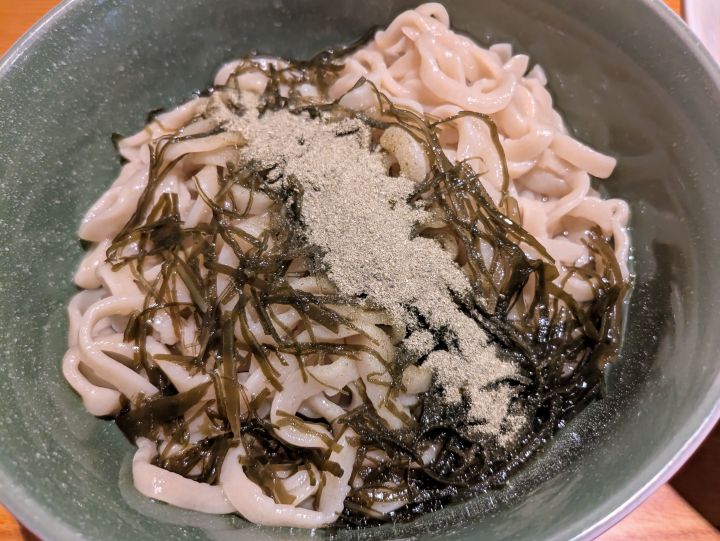 麺やギブタンクス　昆布水つけ麺