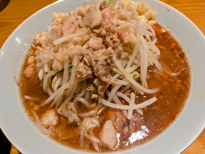 麺やギブタンクス　昆布水つけ麺