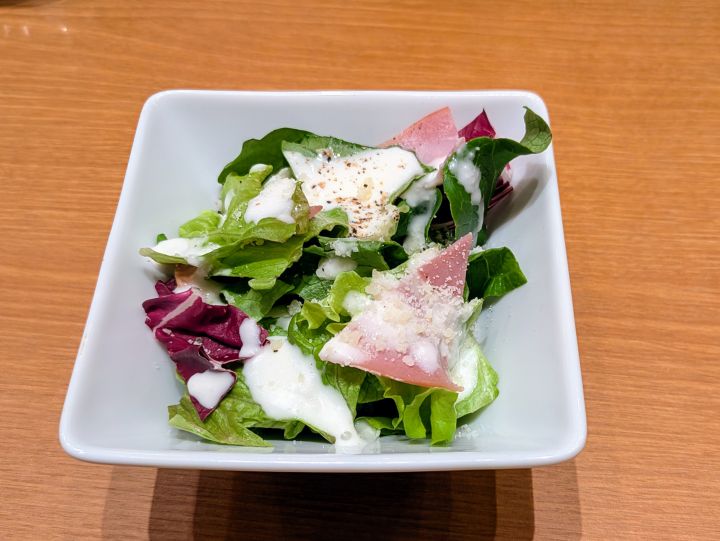 ららぽーとTOKYO-BAY　卵と私　シーザーハムサラダ