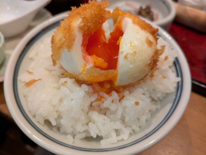 かつ波奈 木更津店 半熟玉子かつ