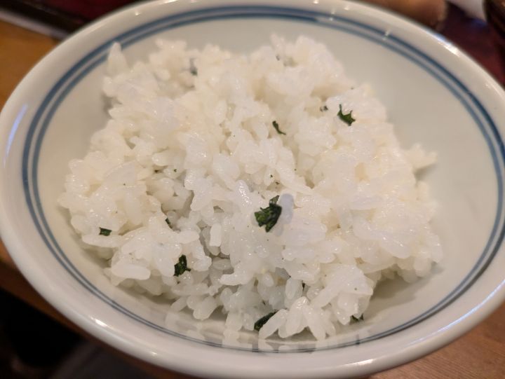 かつ波奈 わかめご飯