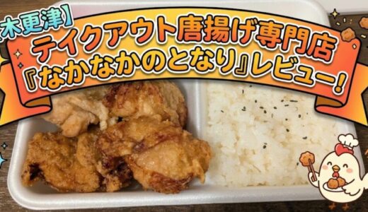 【なかなかのとなり】木更津の唐揚げ専門店メニューを写真付きレビュー！