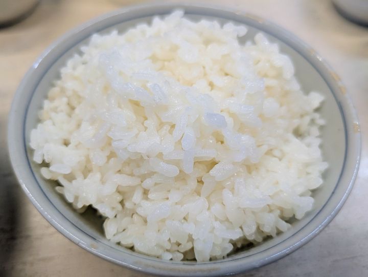 はまべ定食の白米