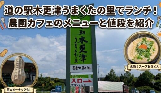 道の駅木更津うまくたの里でランチ！農園カフェのメニュー・値段＆レビュー