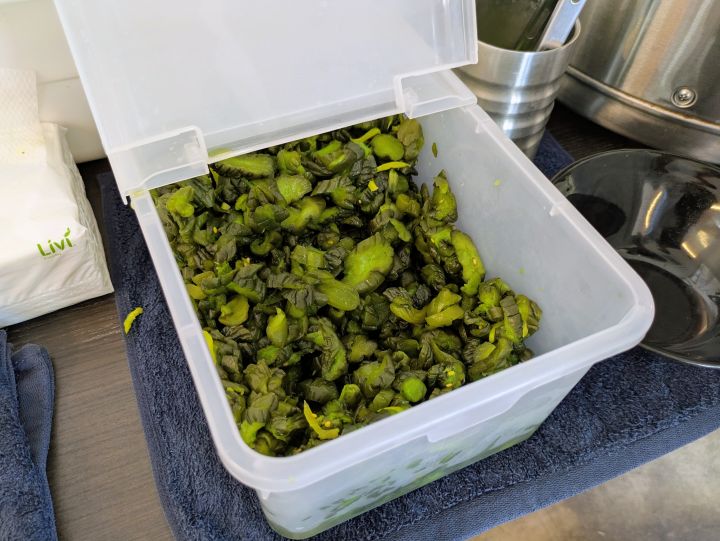 かわみ家の無料で食べられるキュウリの漬物